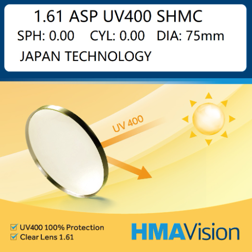 1.61 ASP UV400 SHMC